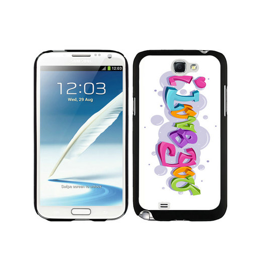 Valentine Cute Love You Samsung Galaxy Note 2 Cases DQJ | Women - Click Image to Close